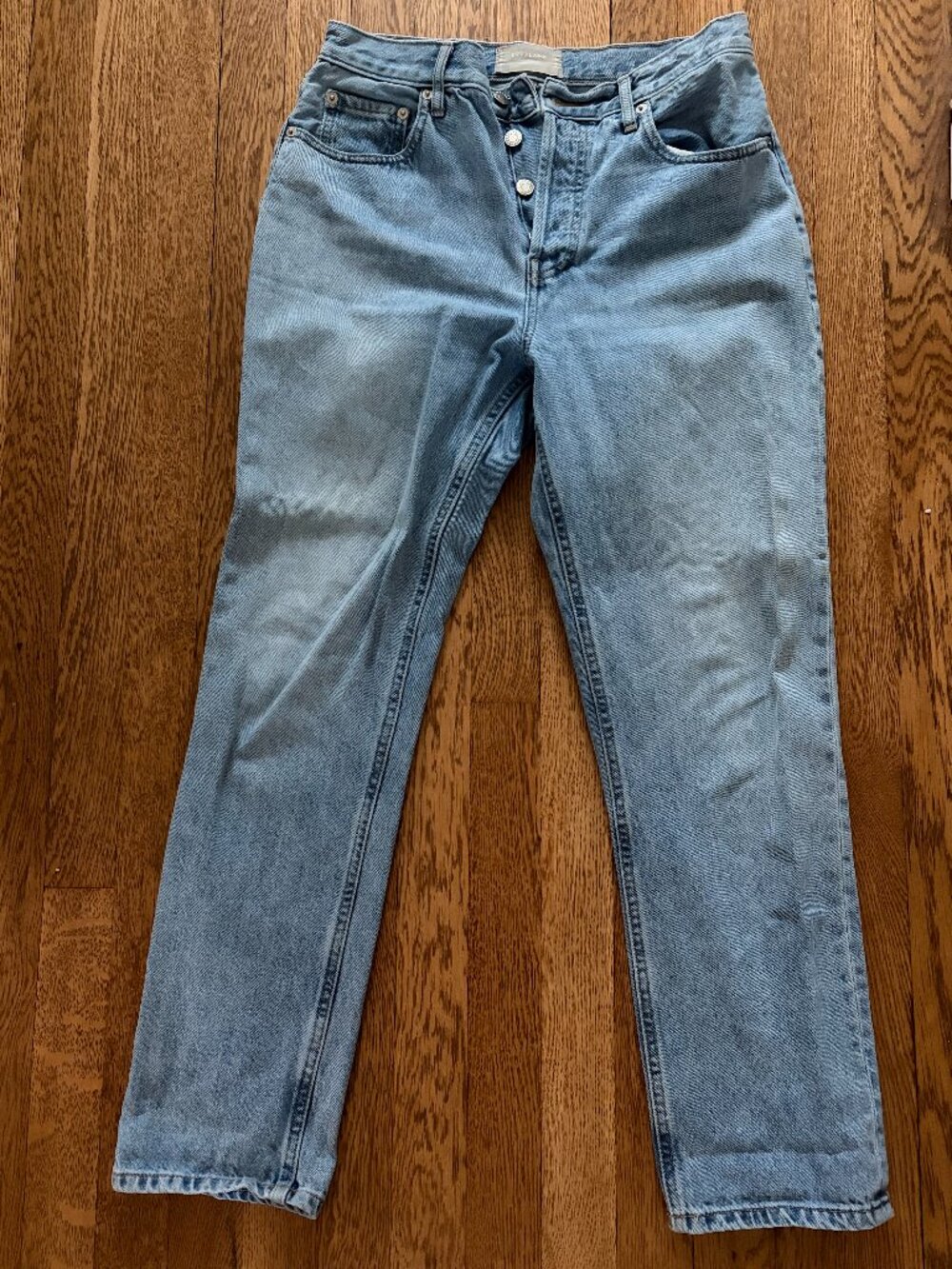 Everlane 90s Cheeky Jeans Light Wash 28 Reg